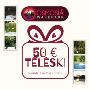 Bon cadeau Téléski 50€