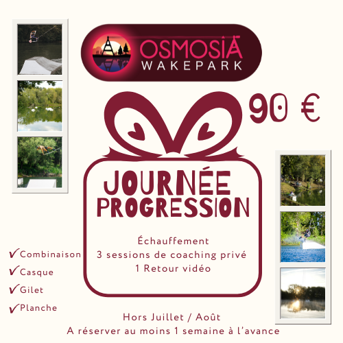 Bon cadeau Journée Progression 90€